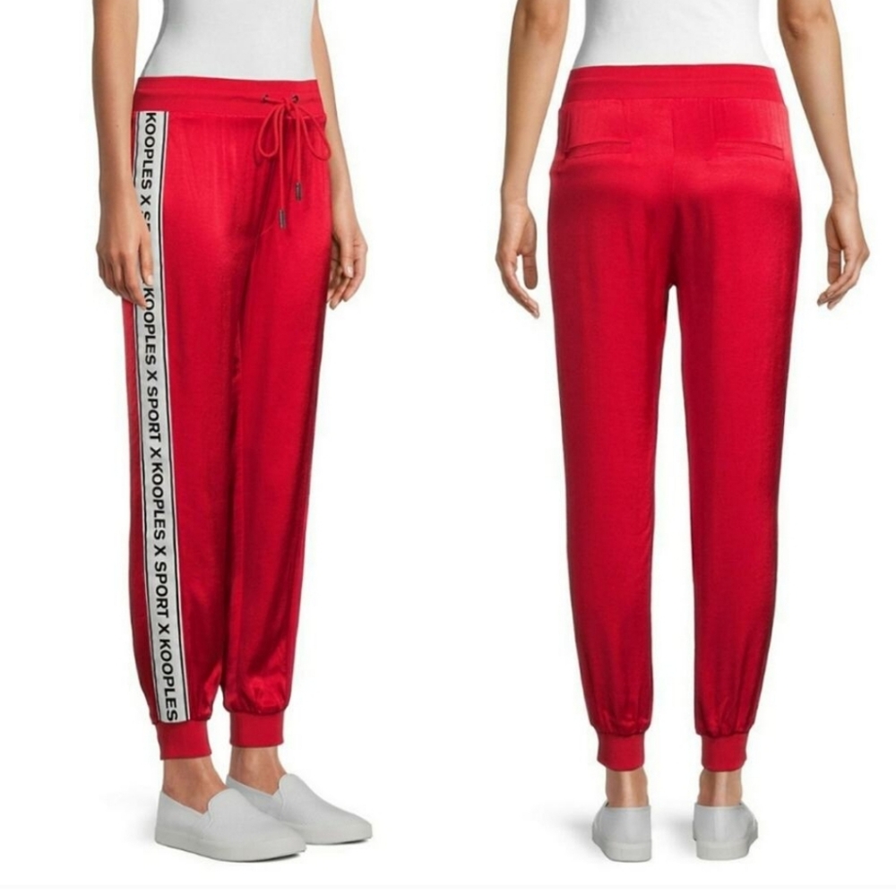 The KooplesLogo Jogger Pants Xs